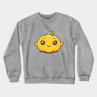 Cute Kawaii Pumpkin Crewneck Sweatshirt